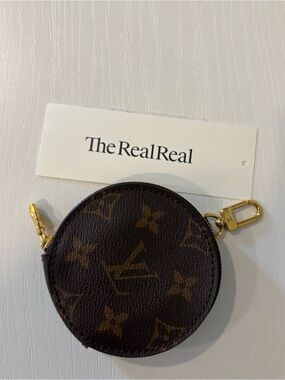 Louis Vuitton Monogram Multi Pochette Round Coin Purse